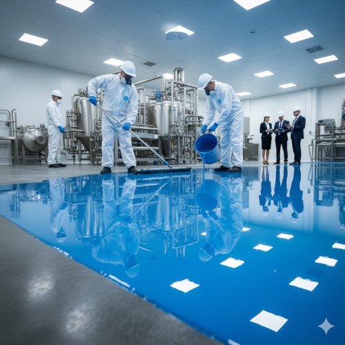 Aplicação De Piso Poliuretano PU