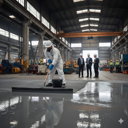 Instalação De Piso Industrial