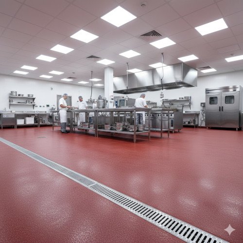 Piso Para Cozinha Industrial