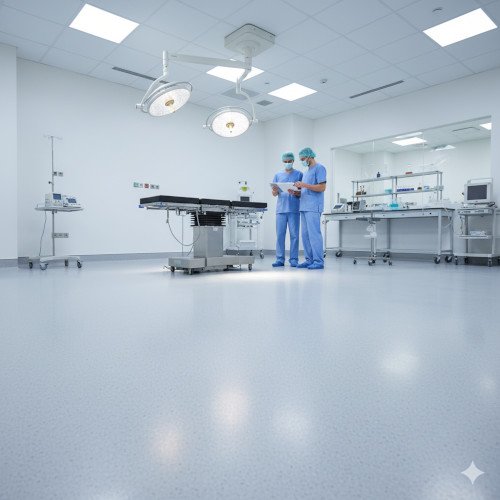 Piso Para Hospitais E Laboratórios